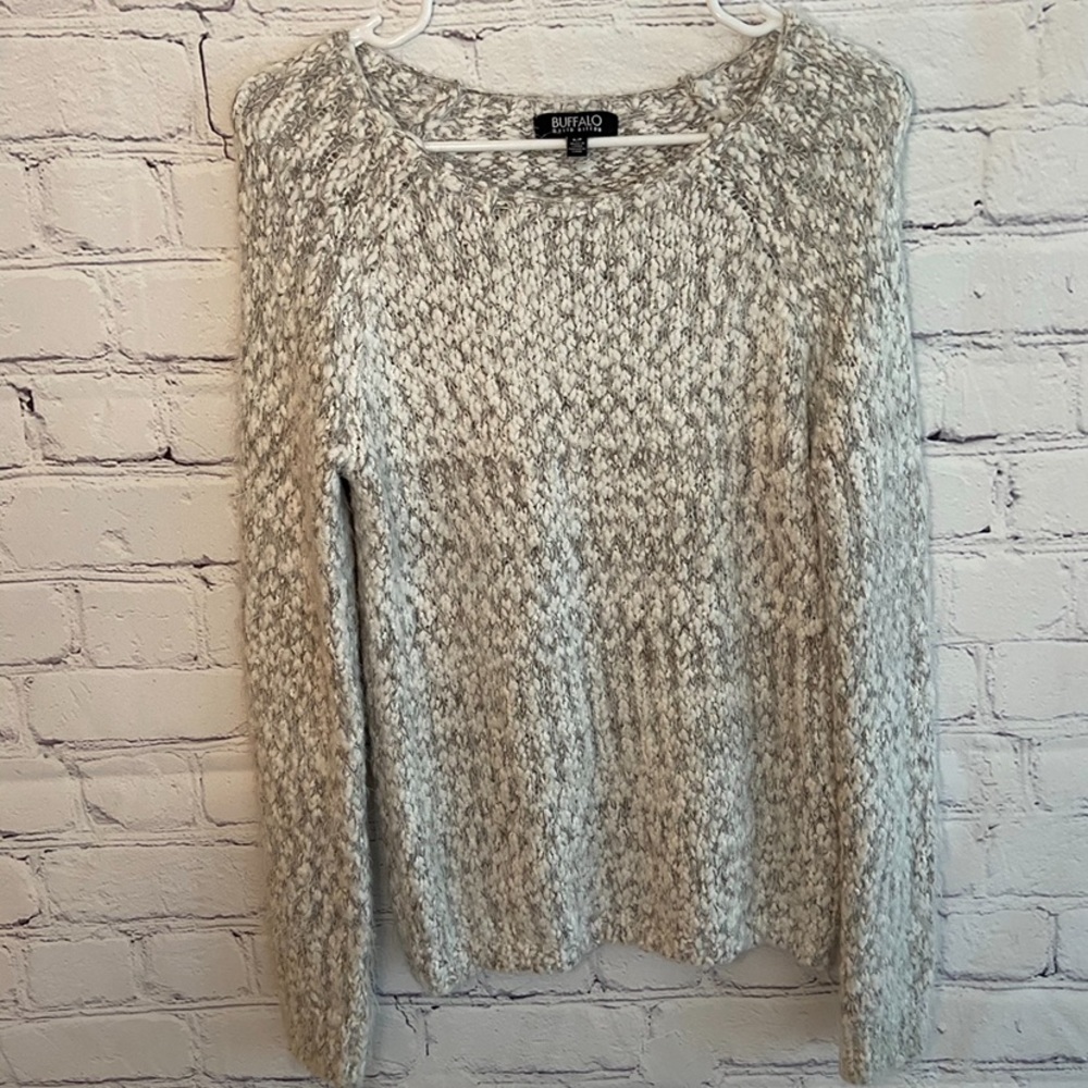 Buffalo David Bitton Grey/White Sweater